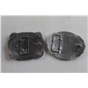 Image 4 : (2) Hesston National Finals Rodeo 1996 & 1997 Belt Buckles