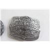 Image 3 : Hesston National Finals Rodeo 1999 & 2000 Belt Buckles