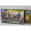 Image 5 : (3) Italeri Army Model Soldiers: German & American
