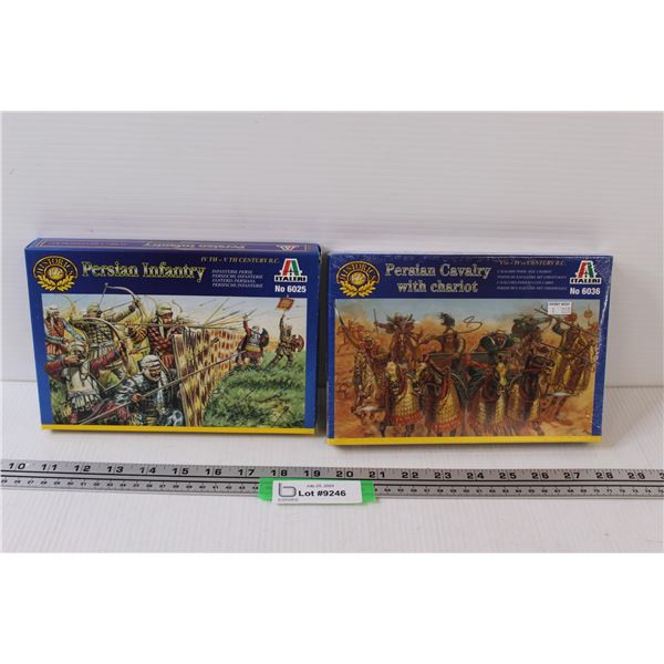 (2) Persian Army Soldiers Sets