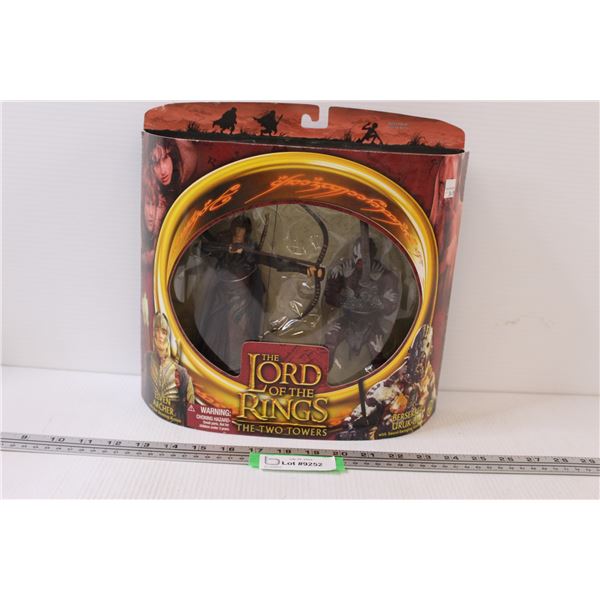 The Lord of The Rings Figurines: Elven Archer & Uruk - Hai