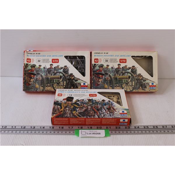 (3) Model Army Soldiers: Crimean War