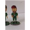 Image 4 : (5) Roughriders Bobble Head Figurines - 4" Tall
