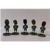 Image 5 : (5) Roughriders Bobble Head Figurines - 4" Tall