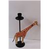 Image 2 : Giraffe Candlestick Set - 11" Tall
