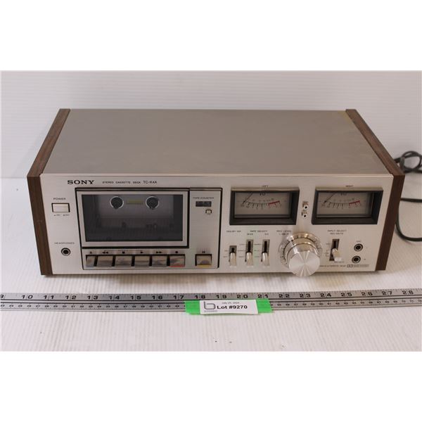 Sony Stereo Cassette Deck
