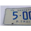 Image 2 : Saskatchewan License Plate - 1972