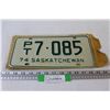 Image 1 : Saskatchewan License Plate - 1974