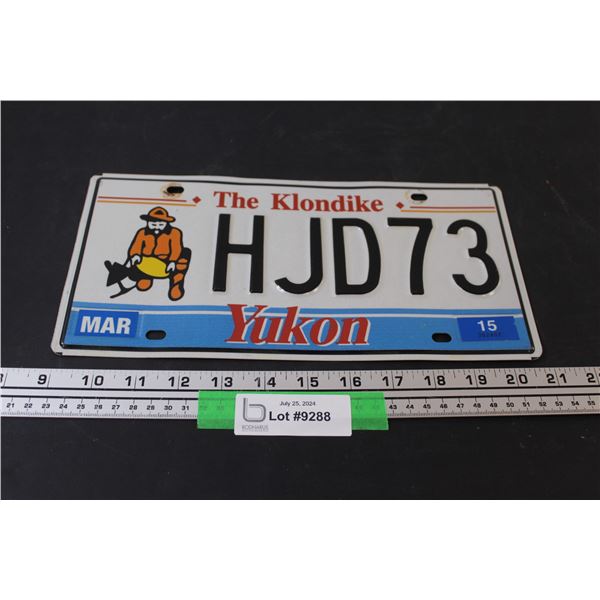 Yukon License Plate