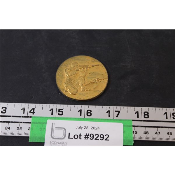 German Police Shooting Medallion - 1965