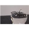 Image 2 : Signed Lenox Crystal Apple Paperweight - 4.5" Tall