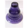 Image 4 : Purple Blown Art Glass Vase - 7" x 6"