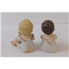 Image 4 : (2) German Porcelain Baby Figurines - 4" Tall
