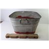 Image 4 : Vintage GSW Quality - Galvanized Wash Tub