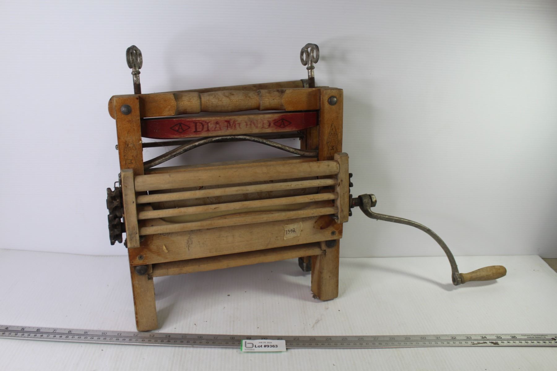 Vintage Diamond Washer Ringer