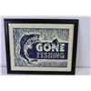 Image 3 : Gone Fishing Print (15 1/2" x 12 1/2")
