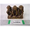 Image 1 : 3 Wise Monkeys Statue