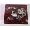 Image 4 : Japanese Mother of Pearl Inlaid Wooden Lacquer Box