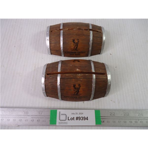 Pair of Advertising Card Holders-Alexander Keith