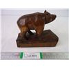 Image 1 : Vintage Hand Carved Bear-Signed " L. Moreil"
