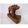 Image 2 : Vintage Hand Carved Bear-Signed " L. Moreil"