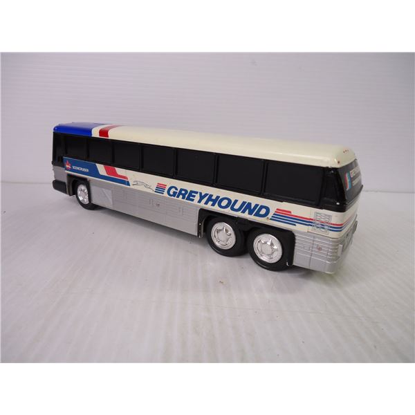 Greyhound BUS BANK ミニカー 　貯金箱 Greyhound Bus Coin Bank and Tin North Pole Delivery Truck