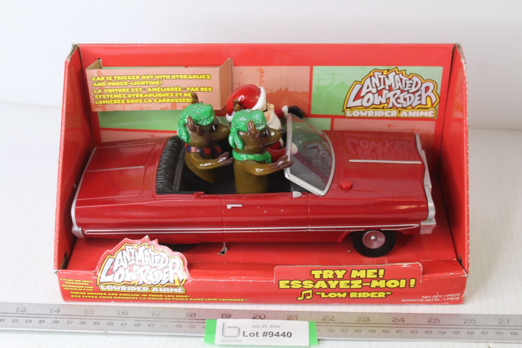 Animated Low Rider - Santa w/Reindeer (working) - Bodnarus Auctioneering
