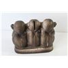 Image 2 : Three Wise Monkey Ceramic Bank