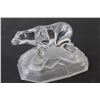 Image 4 : Vintage Lead Crystal Polar Bear on Ice - Cristal D'Argues France