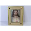 Image 5 : Vintage Portrait of Jesus - In Reverse Painted Frame