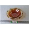 Image 1 : Vintage Floragold Carnival Glass Bowl
