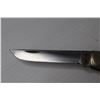 Image 4 : Case Bone Handled - Folding Double Knife 4 1/2" Blade (scratches - has marks on back)