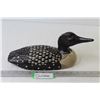 Image 1 : Vintage Hand Carved Loon - Signed