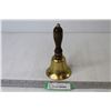 Image 1 : Vintage Brass Hand Held School Bell
