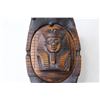 Image 4 : Carved Wooden Egyptian Pharaoh Storage Box