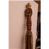 Image 5 : Antique Wooden Stair Post - 88" Tall - Some Wear