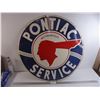 Image 1 : *Pontiac Authorized Service Porcelain Sign- 30"