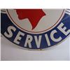 Image 5 : *Pontiac Authorized Service Porcelain Sign- 30"