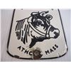 Image 3 : Milk for Health Porcelain Sign- 31/2x8