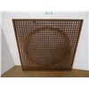 Image 1 : *Large Cast Iron Floor Grate 37x37"