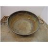 Image 2 : *Large Copper Cauldron with Handles 24" in Diameter