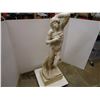 Image 2 : *Greek themed Decorative Plaster Statue 55" High Some Damage