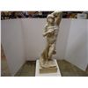 Image 4 : *Greek themed Decorative Plaster Statue 55" High Some Damage