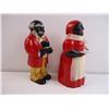 Image 3 : Black Americana Salt/Peppers Uncle Moses and Aunt Jemima