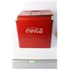 Image 1 : *1940-50 Coca Cola Tin Cooler with Handle and Opener