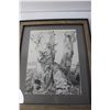 Image 2 : Framed Ernest Linder Print 20'' x 17.5''