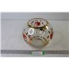 Image 2 : Romanian Crystal Hand Painted Rose Bowl
