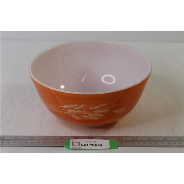 Vintage Pyrex Bowl - Autumn Harvest(Made in USA)