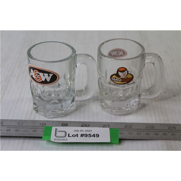 (2) A&W Glasses
