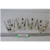 Image 1 : (4) MCM Whiskey Glasses